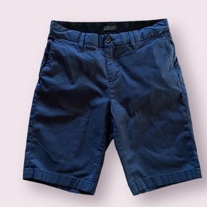14th & Union Slim Fit Shorts in Navy
